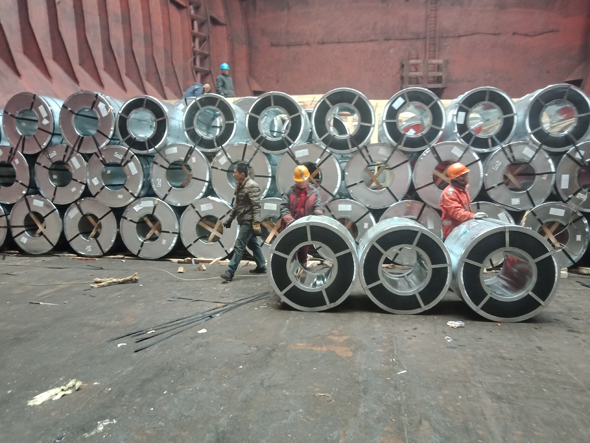 steel coil, wire rod, steel billet, steel plate, steel pipe, H-beam, steel product, chartering, break bulk, chartering, logistics